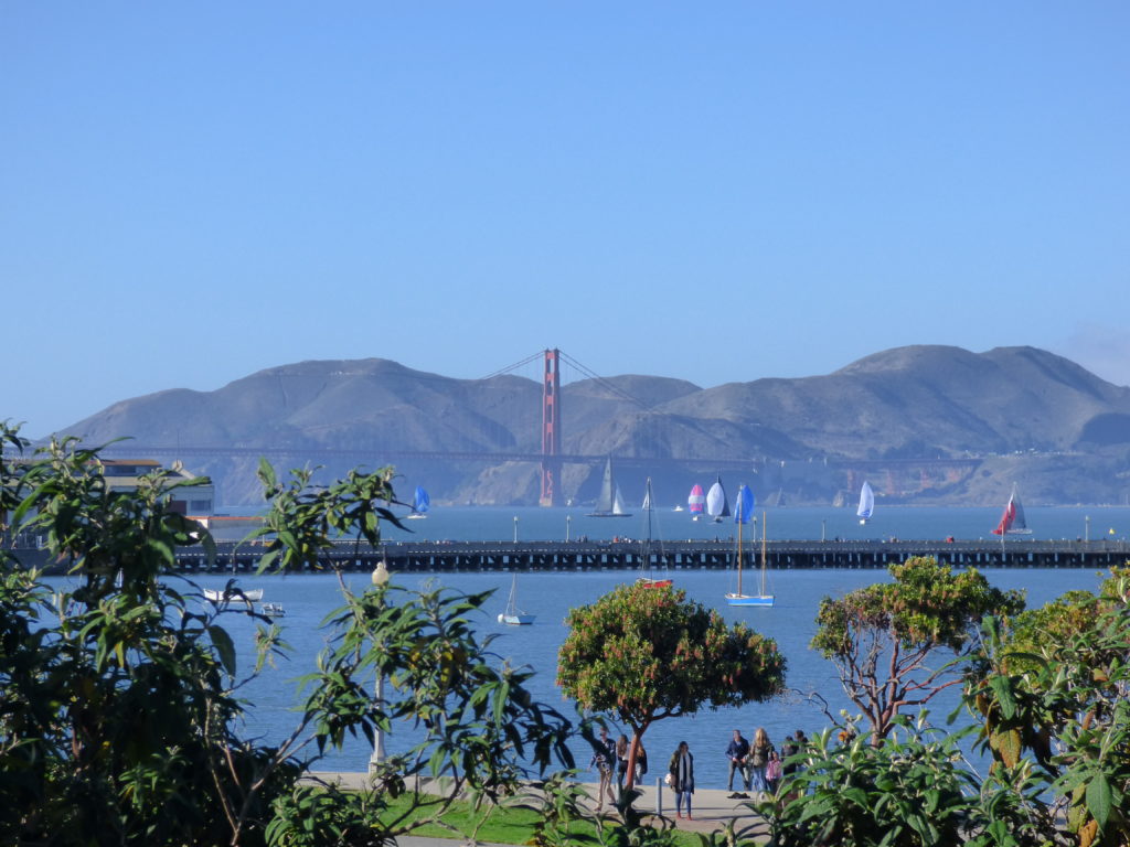 La baie de San Francisco et le Golden Gate Bridge